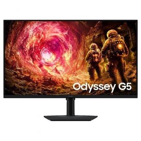 MONITOR GAMING SAMSUNG ODYSSEY G5 S32FG502EU 32'/ QHD/ 1MS/ 180HZ/ IPS/ REGULABLE EN ALTURA/ NEGRO