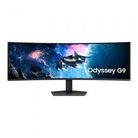 MONITOR GAMING ULTRAPANORÁMICO CURVO SAMSUNG ODYSSEY G9 S49CG954EU 49'/ DUAL QHD/ 1MS/ 240HZ/ VA/ REGULABLE EN ALTURA/ NEGRO