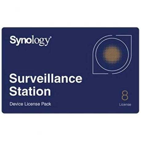 LICENCIA FÍSICA SYNOLOGY SURVEILLANCE DEVICE LICENSE PACK/ 8 DISPOSITIVOS