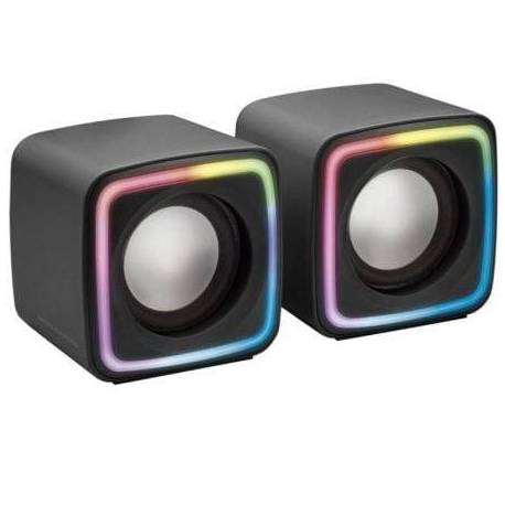 ALTAVOCES MARS GAMING MSCUBE/ 8W/ 2.0/ NEGROS