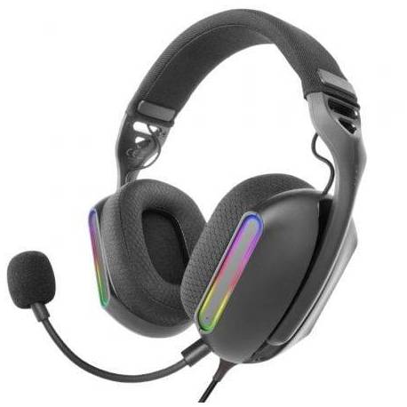 AURICULARES GAMING CON MICRÓFONO MARS GAMING MH-PRO/ JACK 3.5/ USB/ NEGROS