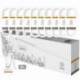 PACK 10 CABLES USB 2.0 TECH ONE TECH BASIK TEC2953/ USB MACHO - USB TIPO-C MACHO/ 1M/ BLANCO