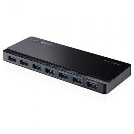 HUB USB 3.0 TP-LINK UE330/ 7XUSB/ 1XMICROUSB DC/ NEGRO