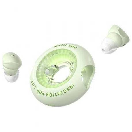 AURICULARES BLUETOOTH VENTION NBRG0 CON ESTUCHE DE CARGA/ AUTONOMÍA 6H/ VERDES