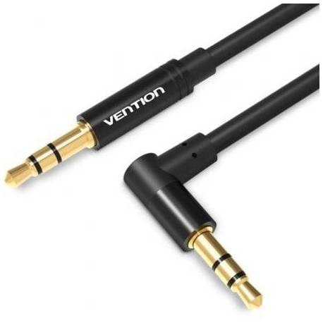 CABLE ESTÉREO VENTION BAKBG-T/ JACK 3.5 MACHO - JACK 3.5 MACHO/ 1.5M/ NEGRO