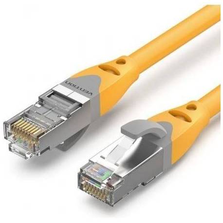 CABLE DE RED RJ45 SFTP VENTION IBHYJ CAT.6A/ 5M/ AMARILLO
