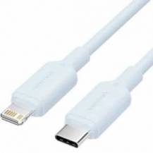 CABLE USB 2.0 TIPO-C LIGHTNING VENTION LAKSH/ USB TIPO-C MACHO - LIGHTNING MACHO/ HASTA 27W/ 480MBPS/ 2M/ AZUL