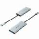 DOCKING USB TIPO-C VENTION TOPHB/ 1XHDMI/ 3XUSB/ 1XLECTOR TARJETAS SD Y MICROSD/ GRIS
