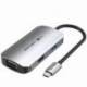 DOCKING USB TIPO-C VENTION TQAHB/ 1XHDMI/ 1XUSB/ 1XVGA/ 1XUSB TIPO-C PD/ GRIS