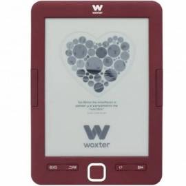 LIBRO ELECTRÓNICO EBOOK WOXTER SCRIBA 195/ 6'/ TINTA ELECTRÓNICA/ ROJO