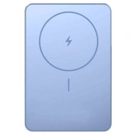 POWERBANK 5000MAH XIAOMI SUPER SLIM MAGNETIC POWER BANK 5000/ WIRELESS/ AZUL/ INCLUYE CABLE USB TIPO-C