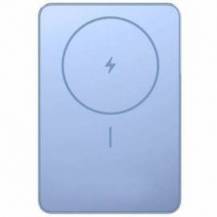 POWERBANK 5000MAH XIAOMI SUPER SLIM MAGNETIC POWER BANK 5000/ WIRELESS/ AZUL/ INCLUYE CABLE USB TIPO-C