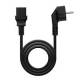 CABLE ALIMENTACIÓN NANOCABLE 10.22.0102/ SCHUKO MACHO - C13 HEMBRA/ 1.5M/ NEGRO