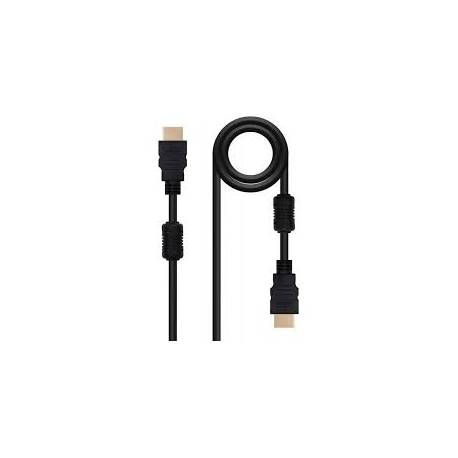CABLE HDMI NANOCABLE 10.15.1830/ HDMI MACHO - HDMI MACHO/ 30M/ NEGRO