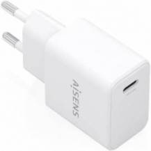 CARGADOR DE PARED GAN AISENS A110-1023/ 1XUSB TIPO-C/ 20W/ BLANCO