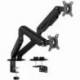 SOPORTE DE MESA CON CONTRAPESO PARA 2 MONITORES AISENS DT32TSR-451/ GIRATORIO/ INCLINABLE/ HASTA 9KG