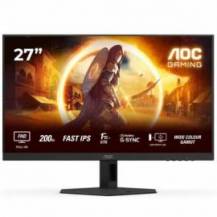 MONITOR GAMING AOC 27G4HRE 27'/ FULL HD/ 1MS/ 200HZ/ IPS/ MULTIMEDIA/ NEGRO