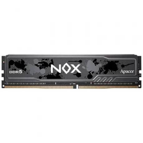 MEMORIA RAM APACER NOX 16GB/ DDR5/ 5200MHZ/ 1.25V/ CL40/ DIMM