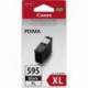 CARTUCHO DE TINTA ORIGINAL CANON PG-595XL ALTA CAPACIDAD/ NEGRO