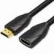 CABLE ALARGADOR HDMI VENTION VAA-B06-B100/ HDMI MACHO - HDMI HEMBRA/ 1M/ NEGRO