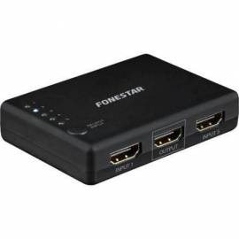 CONMUTADOR HDMI FONESTAR FO-22SW51/ 5 ENTRADAS-1 SALIDA