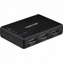 CONMUTADOR HDMI FONESTAR FO-22SW51/ 5 ENTRADAS-1 SALIDA