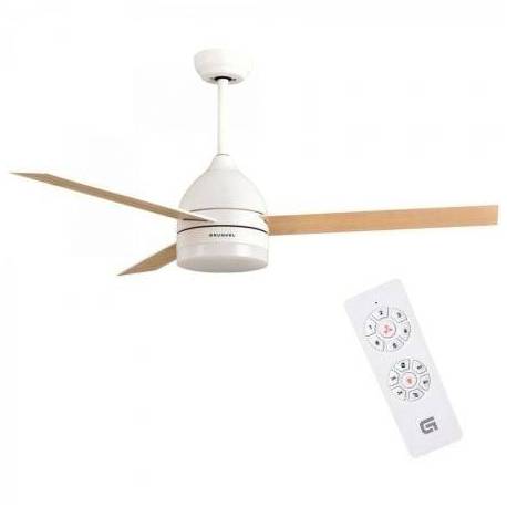VENTILADOR DE TECHO GRUNKEL SKYECO-42/ 40W/ 3 ASPAS 106CM 6 VELOCIDADES