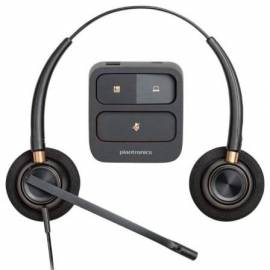 AURICULARES POLY ENCOREPRO 520/ CON MICRÓFONO/ QD/ NEGROS