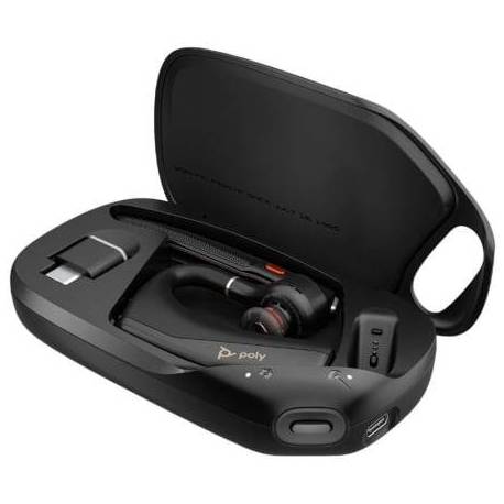 AURICULARES INALÁMBRICOS POLY VOYAGER LEGEND 50 UC/ CON ESTUCHE DE CARGA/ BLUETOOTH/ NEGROS