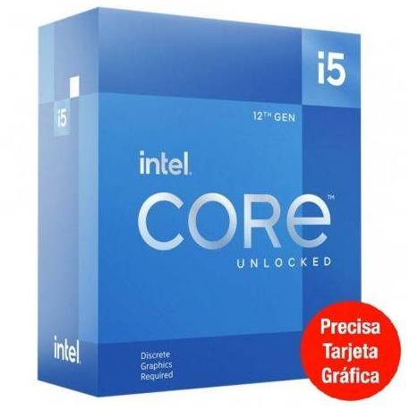 PROCESADOR INTEL CORE I5-12600KF 3.70GHZ SOCKET 1700