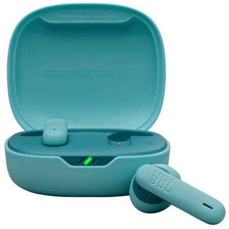 AURICULARES BLUETOOTH JBL WAVE FLEX CON ESTUCHE DE CARGA/ AUTONOMÍA 10H/ AZULES