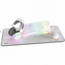 PACK GAMING KROM KLASS/ TECLADO RGB + RATÓN ÓPTICO RGB + ALFOMBRILLA + AURICULARES RGB