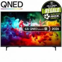 TELEVISOR LG QNED EVO AI QNED72 MINI LED 43QNED72B6B 43'/ ULTRA HD 4K/ SMART TV/ WIFI