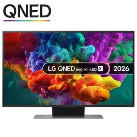 TELEVISOR LG QNED EVO AI QNED87 MINI LED 43QNED87B6A 43'/ ULTRA HD 4K/ SMART TV/ WIFI