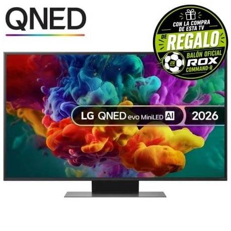 TELEVISOR LG QNED EVO AI QNED87 MINI LED 50QNED87B6A 50'/ ULTRA HD 4K/ SMART TV/ WIFI