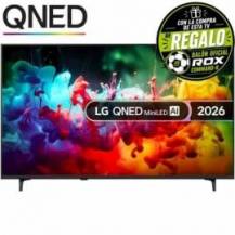 TELEVISOR LG QNED EVO AI QNED72 MINI LED 55QNED72B6B 55'/ ULTRA HD 4K/ SMART TV/ WIFI