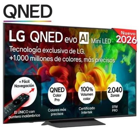 TELEVISOR LG QNED 55QNED83B6A 55'/ ULTRA HD 4K/ SMART TV/ WIFI