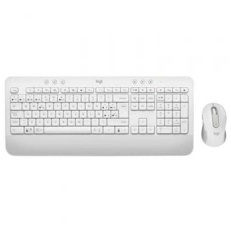 TECLADO Y RATÓN INALÁMBRICOS LOGITECH SIGNATURE MK650 COMBO FOR BUSINESS/ BLANCO