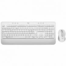 TECLADO Y RATÓN INALÁMBRICOS LOGITECH SIGNATURE MK650 COMBO FOR BUSINESS/ BLANCO