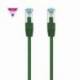 CABLE DE RED RJ45 SFTP NANOCABLE 10.20.1701-GR CAT.7/ 1M/ VERDE