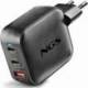CARGADOR DE PARED GAN NGS BUD100WTINY 100W/ 2XUSB TIPO-C/ 1XUSB/ 100W