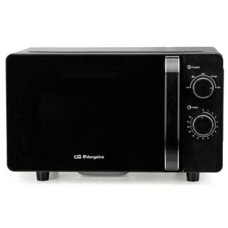 MICROONDAS ORBEGOZO MI 2061 CE/ 700W/ CAPACIDAD 20L/ NEGRO