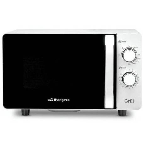 MICROONDAS ORBEGOZO MIG 2070 CE/ 700W/ CAPACIDAD 20L/ FUNCIÓN GRILL/ BLANCO