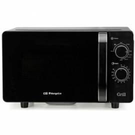 MICROONDAS ORBEGOZO MIG 2071 CE/ 700W/ CAPACIDAD 20L/ FUNCIÓN GRILL/ NEGRO