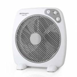 VENTILADOR DE SUELO ORBEGOZO BOX FAN BF 0140/ 60W/ 4 ASPAS 40CM/ 3 VELOCIDADES