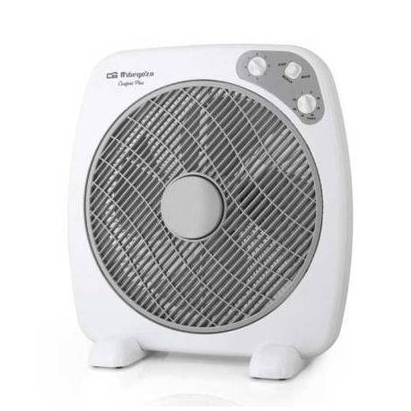 VENTILADOR DE SUELO ORBEGOZO BOX FAN BF 0140/ 60W/ 4 ASPAS 40CM/ 3 VELOCIDADES