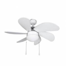 VENTILADOR DE TECHO ORBEGOZO CP 15076 B/ 50W/ 6 ASPAS 80CM/ 3 VELOCIDADES