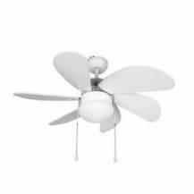 VENTILADOR DE TECHO ORBEGOZO CP 15076 B/ 50W/ 6 ASPAS 80CM/ 3 VELOCIDADES