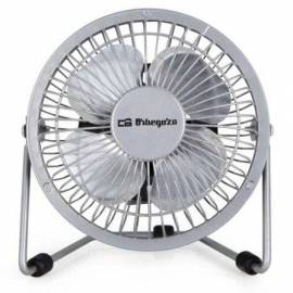 MINI VENTILADOR USB ORBEGOZO PW 1025/ PLATA