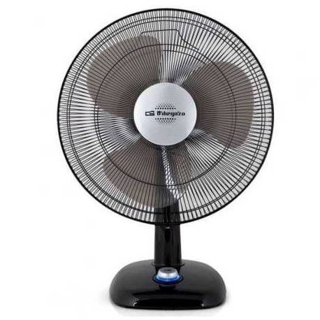 VENTILADOR DE SOBREMESA ORBEGOZO TF 0124/ 25W/ 3 ASPAS 20CM/ 2 VELOCIDADES